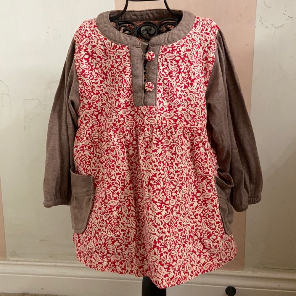 Acoustic Long Sleeve Dress